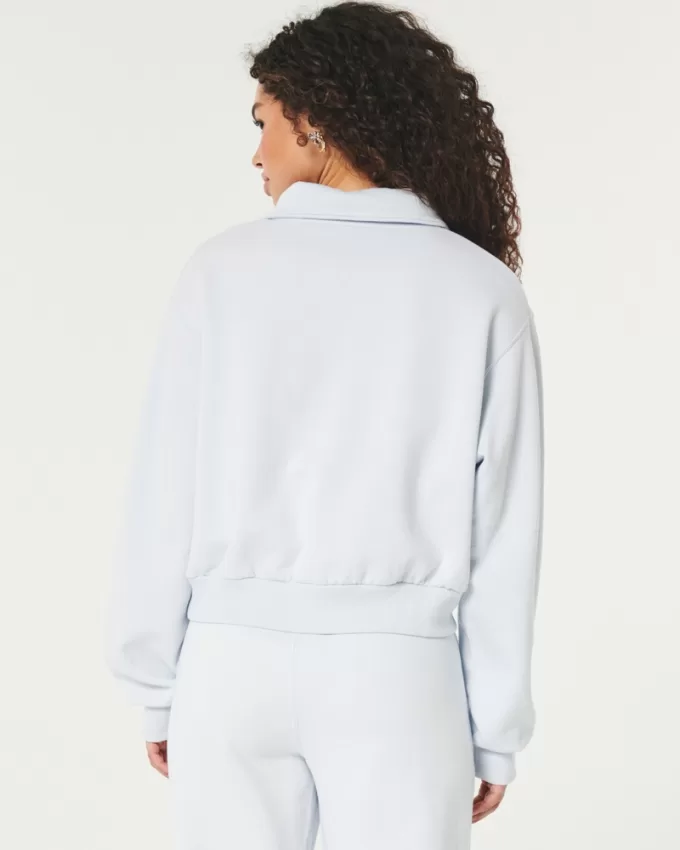 Easy Mini Half-Zip Sweatshirt,Easy Mini Half-Zip Sweatshirt