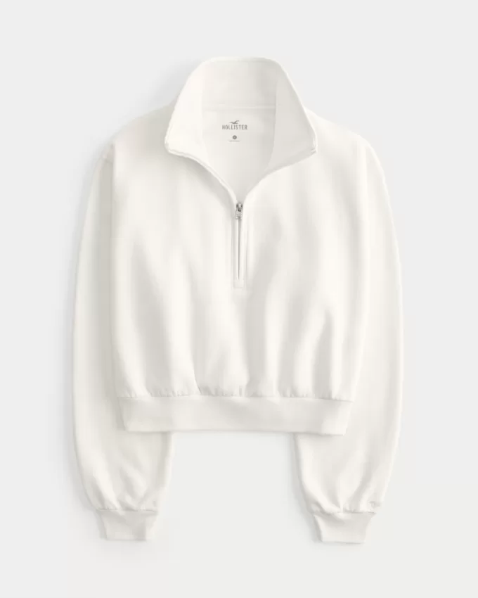 Easy Mini Half-Zip Sweatshirt,Easy Mini Half-Zip Sweatshirt