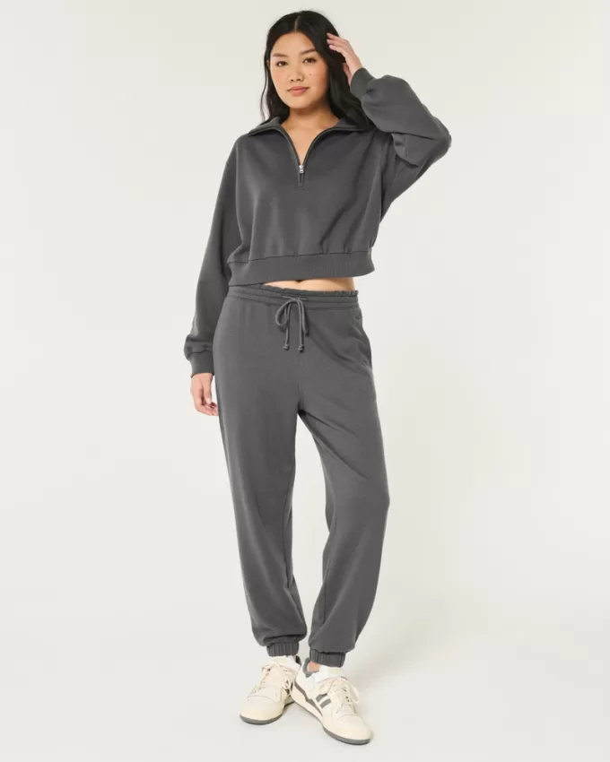 Easy Mini Half-Zip Sweatshirt,Easy Mini Half-Zip Sweatshirt