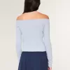 Easy New York Graphic Off-the-Shoulder Top,Easy New York Graphic Off-the-Shoulder Top
