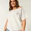 Easy Off-the-Shoulder Kittie’s Diner Graphic Tee,Easy Off-the-Shoulder Kittie’s Diner Graphic Tee Easy Off-the-Shoulder Kittie’s Diner Graphic Tee,Easy Off-the-Shoulder Kittie’s Diner Graphic Tee