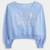 Easy Off-the-Shoulder Making Waves Graphic Crew Sweatshirt,Easy Off-the-Shoulder Making Waves Graphic Crew Sweatshirt Easy Off-the-Shoulder Making Waves Graphic Crew Sweatshirt,Easy Off-the-Shoulder Making Waves Graphic Crew Sweatshirt
