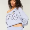 Easy Off-the-Shoulder NYC Graphic Sweatshirt,Easy Off-the-Shoulder NYC Graphic Sweatshirt Easy Off-the-Shoulder NYC Graphic Sweatshirt,Easy Off-the-Shoulder NYC Graphic Sweatshirt