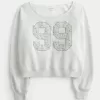 Easy Off-the-Shoulder Number Graphic Crew Sweatshirt,Easy Off-the-Shoulder Number Graphic Crew Sweatshirt Easy Off-the-Shoulder Number Graphic Crew Sweatshirt,Easy Off-the-Shoulder Number Graphic Crew Sweatshirt