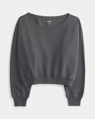 Easy Off-the-Shoulder Sweatshirt,Easy Off-the-Shoulder Sweatshirt Easy Off-the-Shoulder Sweatshirt,Easy Off-the-Shoulder Sweatshirt