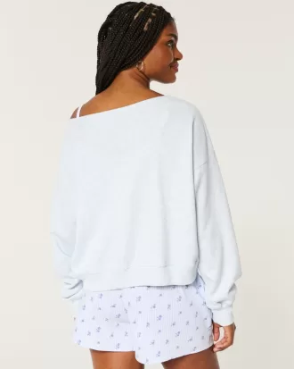 Easy Off-the-Shoulder Sweatshirt,Easy Off-the-Shoulder Sweatshirt Easy Off-the-Shoulder Sweatshirt,Easy Off-the-Shoulder Sweatshirt