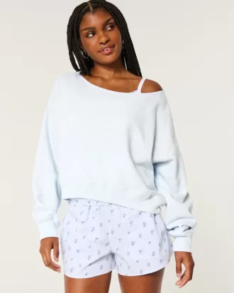 Easy Off-the-Shoulder Sweatshirt,Easy Off-the-Shoulder Sweatshirt Easy Off-the-Shoulder Sweatshirt,Easy Off-the-Shoulder Sweatshirt