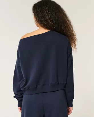 Easy Off-the-Shoulder Sweatshirt,Easy Off-the-Shoulder Sweatshirt Easy Off-the-Shoulder Sweatshirt,Easy Off-the-Shoulder Sweatshirt