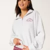 Easy Paris France Graphic Half-Zip Sweatshirt,Easy Paris France Graphic Half-Zip Sweatshirt