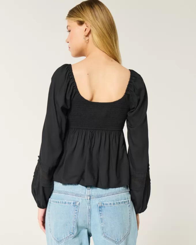 Easy Ruched Bust Babydoll Top,Easy Ruched Bust Babydoll Top Easy Ruched Bust Babydoll Top,Easy Ruched Bust Babydoll Top