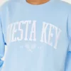 Easy Siesta Key Graphic Crew Sweatshirt,Easy Siesta Key Graphic Crew Sweatshirt