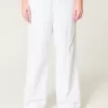 Eyelet Pull-On Baggy Pants,Eyelet Pull-On Baggy Pants Eyelet Pull-On Baggy Pants,Eyelet Pull-On Baggy Pants