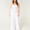 Eyelet Pull-On Baggy Pants,Eyelet Pull-On Baggy Pants Eyelet Pull-On Baggy Pants,Eyelet Pull-On Baggy Pants