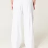 Eyelet Pull-On Baggy Pants,Eyelet Pull-On Baggy Pants Eyelet Pull-On Baggy Pants,Eyelet Pull-On Baggy Pants