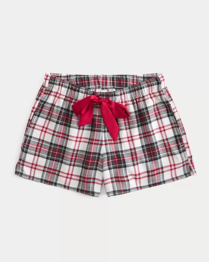 Flannel Tie Shorts,Flannel Tie Shorts Flannel Tie Shorts,Flannel Tie Shorts