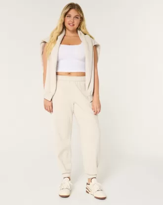 Fleece Icon Dad Joggers,Fleece Icon Dad Joggers