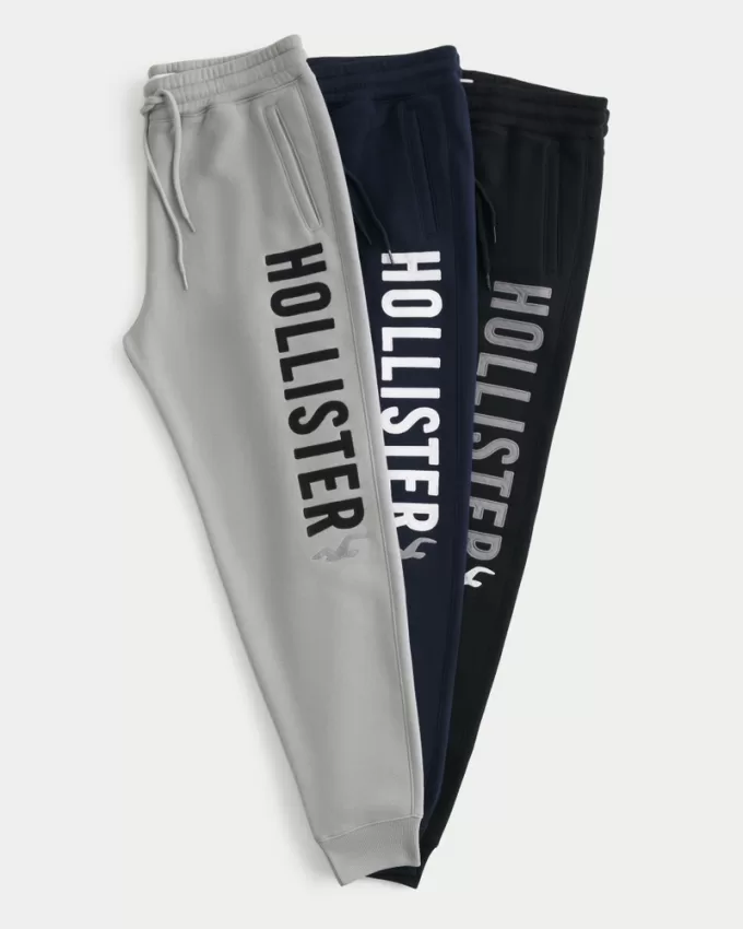 Fleece Logo Graphic Jogger 3-Pack,Fleece Logo Graphic Jogger 3-Pack