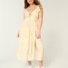 Flutter Sleeve Double-Tie Midi Dress,Flutter Sleeve Double-Tie Midi Dress Flutter Sleeve Double-Tie Midi Dress,Flutter Sleeve Double-Tie Midi Dress