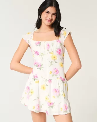 Flutter Sleeve Skort Dress,Flutter Sleeve Skort Dress Flutter Sleeve Skort Dress,Flutter Sleeve Skort Dress