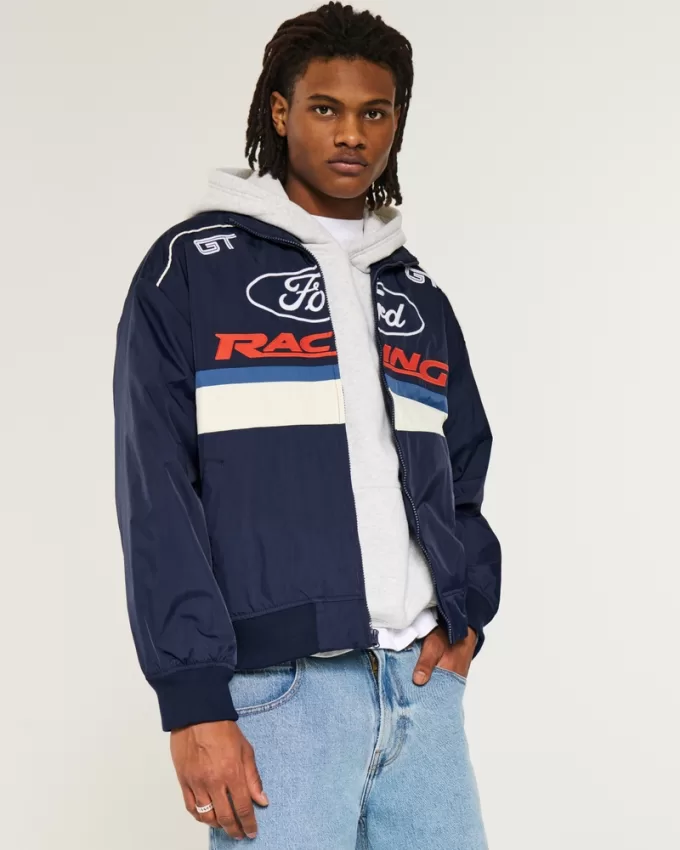 Ford Racing Graphic Racing Jacket,Ford Racing Graphic Racing Jacket Ford Racing Graphic Racing Jacket,Ford Racing Graphic Racing Jacket