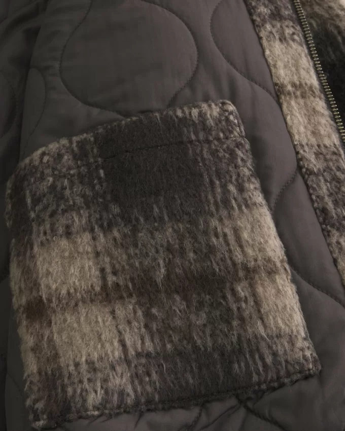 Fuzzy Plaid Shacket,Fuzzy Plaid Shacket Fuzzy Plaid Shacket,Fuzzy Plaid Shacket