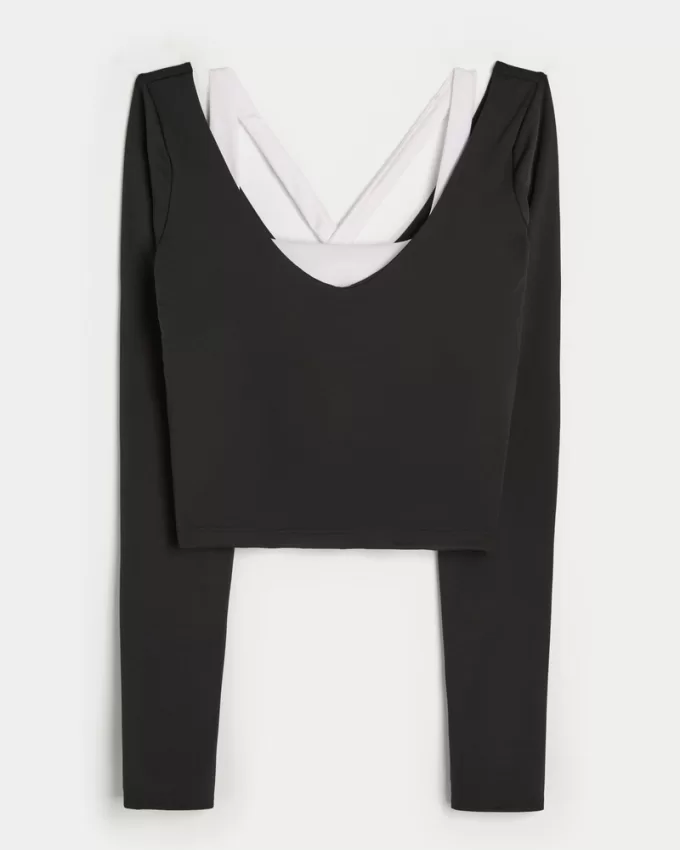 Gilly Hicks Active Boost Layered Top,Gilly Hicks Active Boost Layered Top Gilly Hicks Active Boost Layered Top,Gilly Hicks Active Boost Layered Top