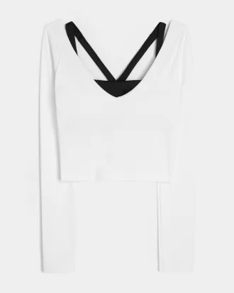 Gilly Hicks Active Boost Layered Top,Gilly Hicks Active Boost Layered Top