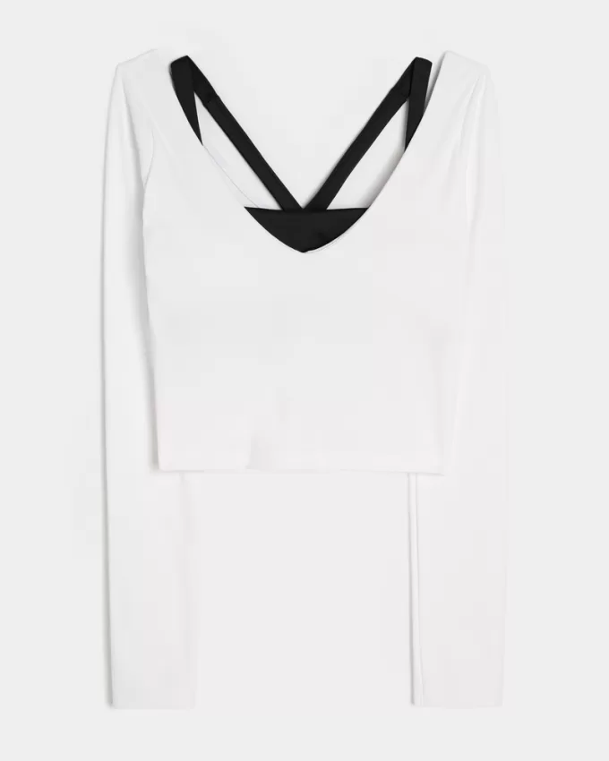 Gilly Hicks Active Boost Layered Top,Gilly Hicks Active Boost Layered Top