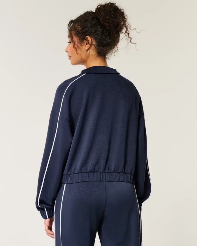 Gilly Hicks Active Cooldown Crop Track Jacket,Gilly Hicks Active Cooldown Crop Track Jacket Gilly Hicks Active Cooldown Crop Track Jacket,Gilly Hicks Active Cooldown Crop Track Jacket