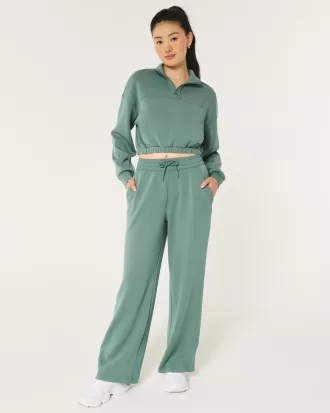 Gilly Hicks Active Cooldown Quarter-Zip Top,Gilly Hicks Active Cooldown Quarter-Zip Top