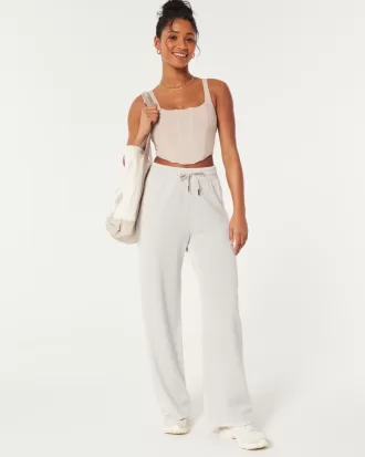 Gilly Hicks Active Cooldown Wide-Leg Pants,Gilly Hicks Active Cooldown Wide-Leg Pants