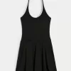 Gilly Hicks Active Pleated Halter Dress,Gilly Hicks Active Pleated Halter Dress Gilly Hicks Active Pleated Halter Dress,Gilly Hicks Active Pleated Halter Dress