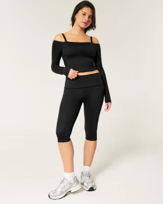 Gilly Hicks Active Recharge Foldover Waist Capri Pants,Gilly Hicks Active Recharge Foldover Waist Capri Pants Gilly Hicks Active Recharge Foldover Waist Capri Pants,Gilly Hicks Active Recharge Foldover Waist Capri Pants