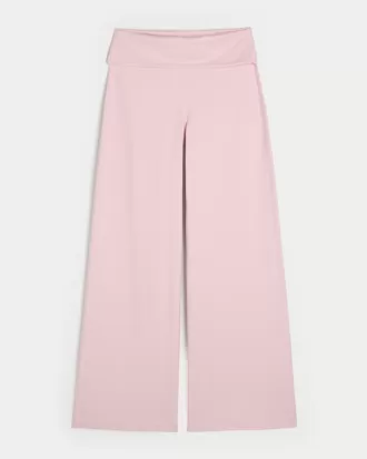 Gilly Hicks Active Recharge Foldover Waist Wide-Leg Pants,Gilly Hicks Active Recharge Foldover Waist Wide-Leg Pants Gilly Hicks Active Recharge Foldover Waist Wide-Leg Pants,Gilly Hicks Active Recharge Foldover Waist Wide-Leg Pants