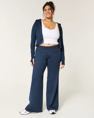 Gilly Hicks Active Recharge Foldover Waist Wide-Leg Pants,Gilly Hicks Active Recharge Foldover Waist Wide-Leg Pants Gilly Hicks Active Recharge Foldover Waist Wide-Leg Pants,Gilly Hicks Active Recharge Foldover Waist Wide-Leg Pants