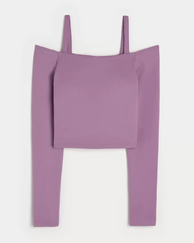 Gilly Hicks Active Recharge Off-the-Shoulder Top,Gilly Hicks Active Recharge Off-the-Shoulder Top