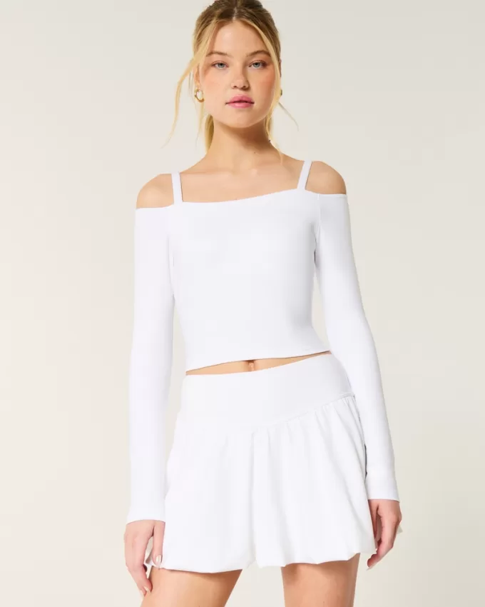 Gilly Hicks Active Recharge Off-the-Shoulder Top,Gilly Hicks Active Recharge Off-the-Shoulder Top Gilly Hicks Active Recharge Off-the-Shoulder Top,Gilly Hicks Active Recharge Off-the-Shoulder Top