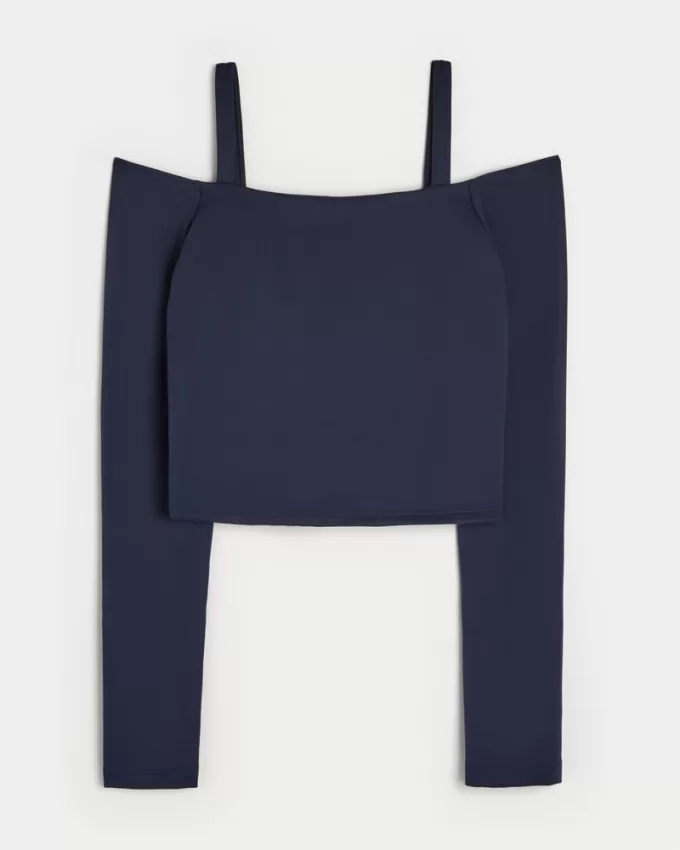 Gilly Hicks Active Recharge Off-the-Shoulder Top,Gilly Hicks Active Recharge Off-the-Shoulder Top Gilly Hicks Active Recharge Off-the-Shoulder Top,Gilly Hicks Active Recharge Off-the-Shoulder Top