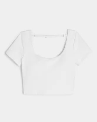 Gilly Hicks Active Recharge Open-Back Tee,Gilly Hicks Active Recharge Open-Back Tee