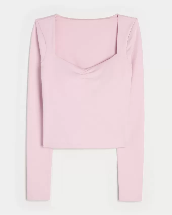 Gilly Hicks Active Recharge Ruched Sweetheart Top,Gilly Hicks Active Recharge Ruched Sweetheart Top Gilly Hicks Active Recharge Ruched Sweetheart Top,Gilly Hicks Active Recharge Ruched Sweetheart Top