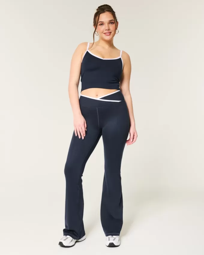 Gilly Hicks Active Recharge Tipped Flare Pants,Gilly Hicks Active Recharge Tipped Flare Pants