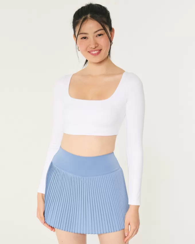 Gilly Hicks Active Recharge Ultra-Crop Long-Sleeve Top,Gilly Hicks Active Recharge Ultra-Crop Long-Sleeve Top Gilly Hicks Active Recharge Ultra-Crop Long-Sleeve Top,Gilly Hicks Active Recharge Ultra-Crop Long-Sleeve Top