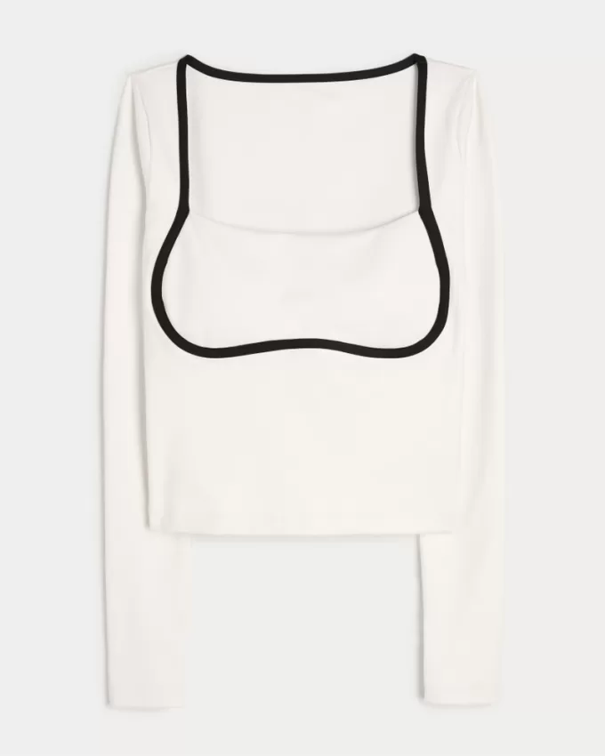 Gilly Hicks Active Recharge Under-Bust Long-Sleeve Top,Gilly Hicks Active Recharge Under-Bust Long-Sleeve Top Gilly Hicks Active Recharge Under-Bust Long-Sleeve Top,Gilly Hicks Active Recharge Under-Bust Long-Sleeve Top