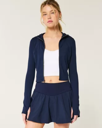 Gilly Hicks Active Recharge Zip-Up Hoodie,Gilly Hicks Active Recharge Zip-Up Hoodie