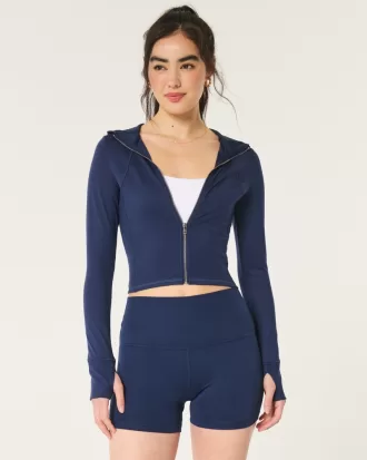 Gilly Hicks Active Recharge Zip-Up Hoodie,Gilly Hicks Active Recharge Zip-Up Hoodie