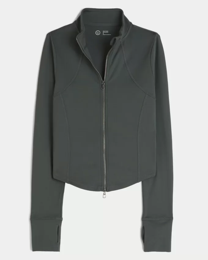 Gilly Hicks Active Recharge Zip-Up Jacket,Gilly Hicks Active Recharge Zip-Up Jacket Gilly Hicks Active Recharge Zip-Up Jacket,Gilly Hicks Active Recharge Zip-Up Jacket