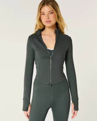 Gilly Hicks Active Recharge Zip-Up Jacket,Gilly Hicks Active Recharge Zip-Up Jacket Gilly Hicks Active Recharge Zip-Up Jacket,Gilly Hicks Active Recharge Zip-Up Jacket