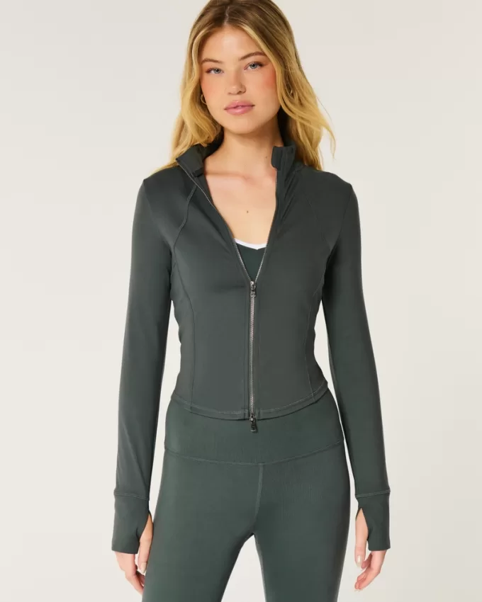 Gilly Hicks Active Recharge Zip-Up Jacket,Gilly Hicks Active Recharge Zip-Up Jacket Gilly Hicks Active Recharge Zip-Up Jacket,Gilly Hicks Active Recharge Zip-Up Jacket