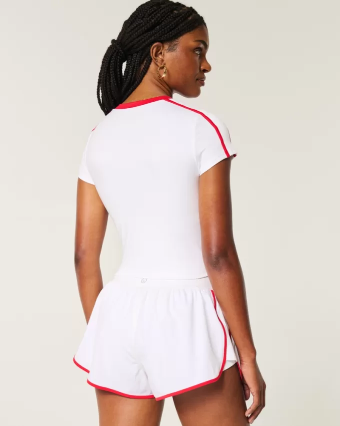 Gilly Hicks Active V-Neck T-Shirt,Gilly Hicks Active V-Neck T-Shirt