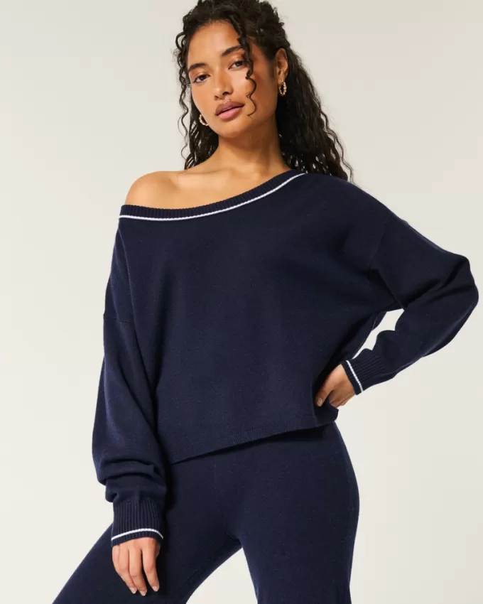 Gilly Hicks Cozy Off-the-Shoulder Sweater,Gilly Hicks Cozy Off-the-Shoulder Sweater Gilly Hicks Cozy Off-the-Shoulder Sweater,Gilly Hicks Cozy Off-the-Shoulder Sweater